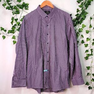 Club Room. Regular Fit. Men's Dress Shirt. Size Neck 18.5. EUC